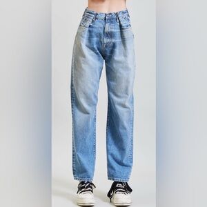 R13 foldover jean